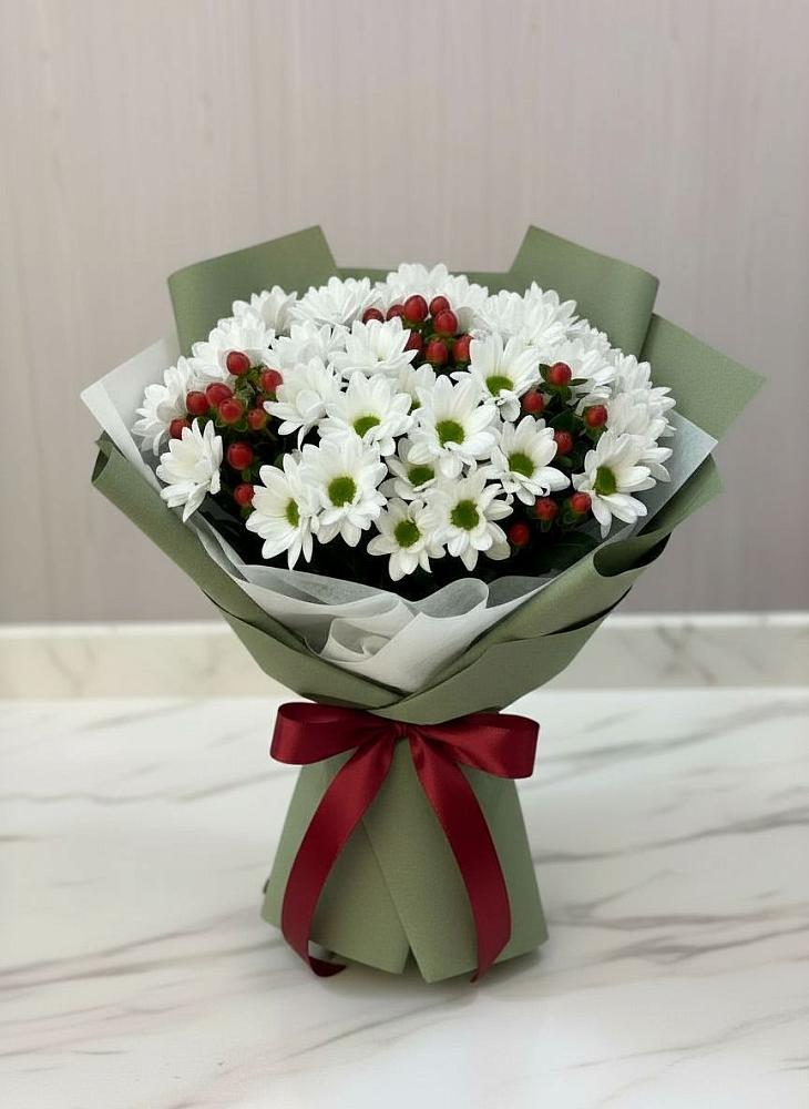 Букет цветов из: Хризантемы в Лодейном Поле