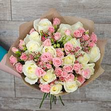 Букет цветов из:  Розы #REPLACE_PRED# Лодейном Поле