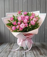 Букет Розовый кустик #REPLACE_PRED# Лодейном Поле