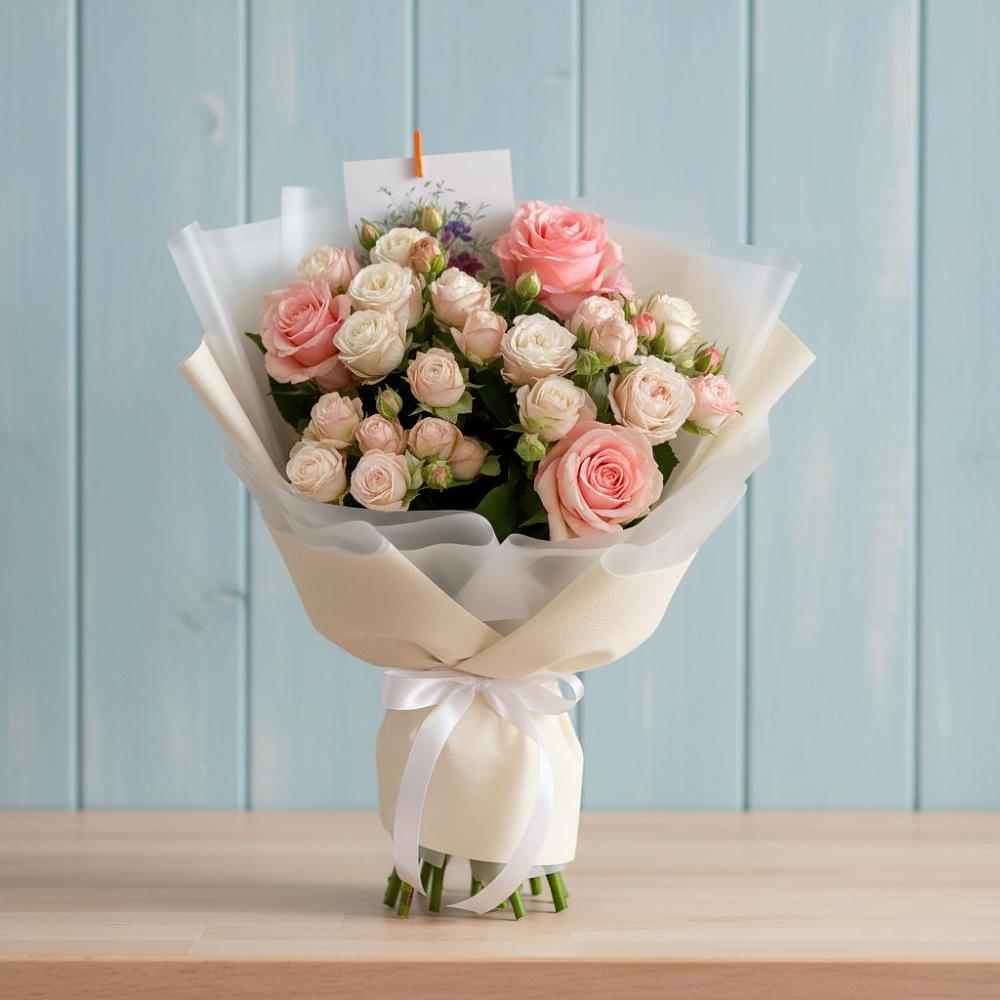 Букет цветов из: Розы в Лодейном Поле