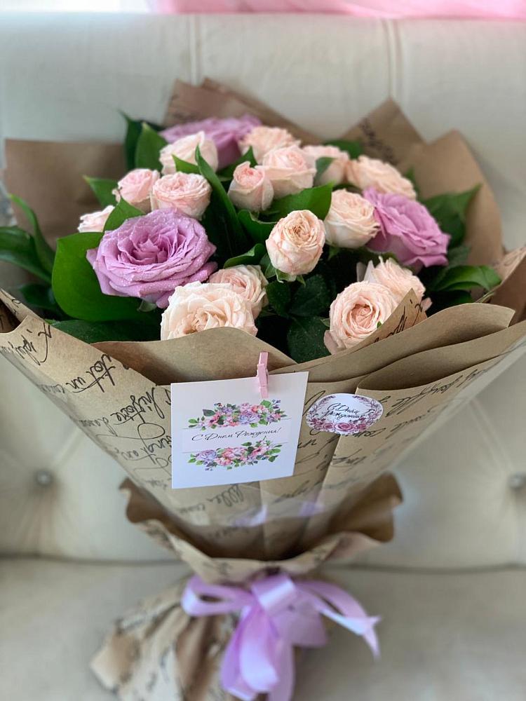 Букет цветов из: Розы в Лодейном Поле