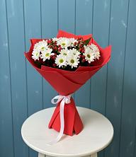 Букет цветов из:  Хризантемы в Лодейном Поле