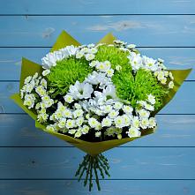 Букет цветов из:  Хризантемы в Лодейном Поле