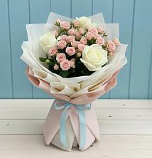 Букет цветов из:  Розы в Лодейном Поле