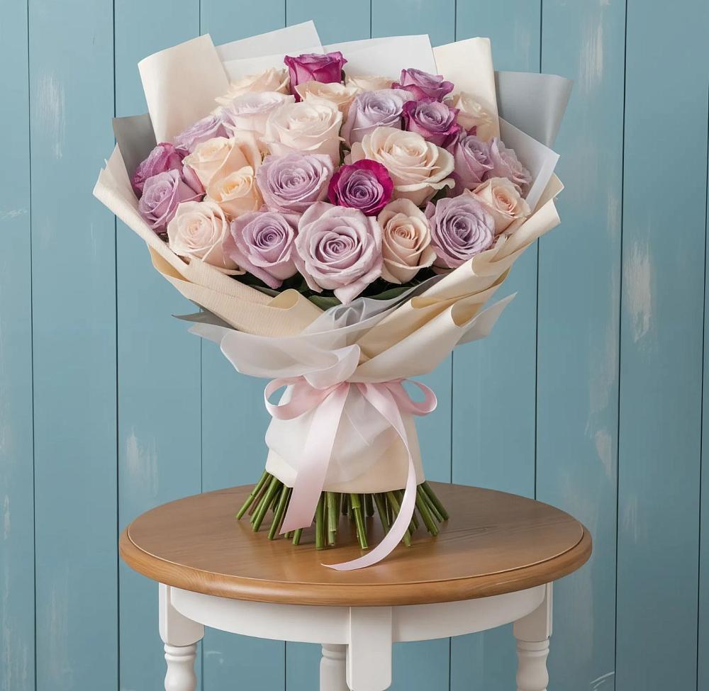 Букет цветов из: Розы в Лодейном Поле