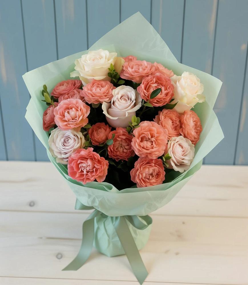 Букет цветов из: Розы в Лодейном Поле