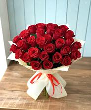 Букет 29 Красных роз в Лодейном Поле