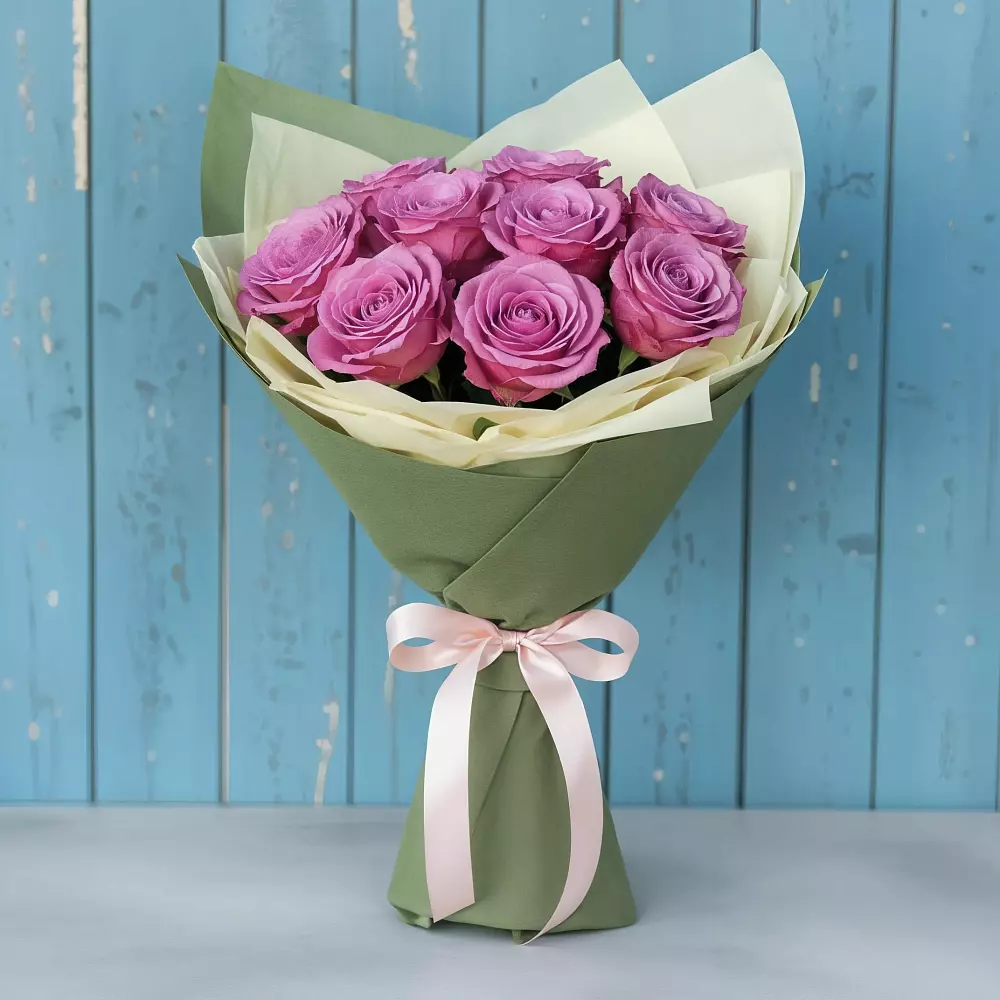 Букет Розы Фёрст Леди в Лодейном Поле