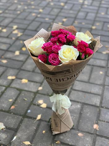 Букет цветов из: Розы в Лодейном Поле
