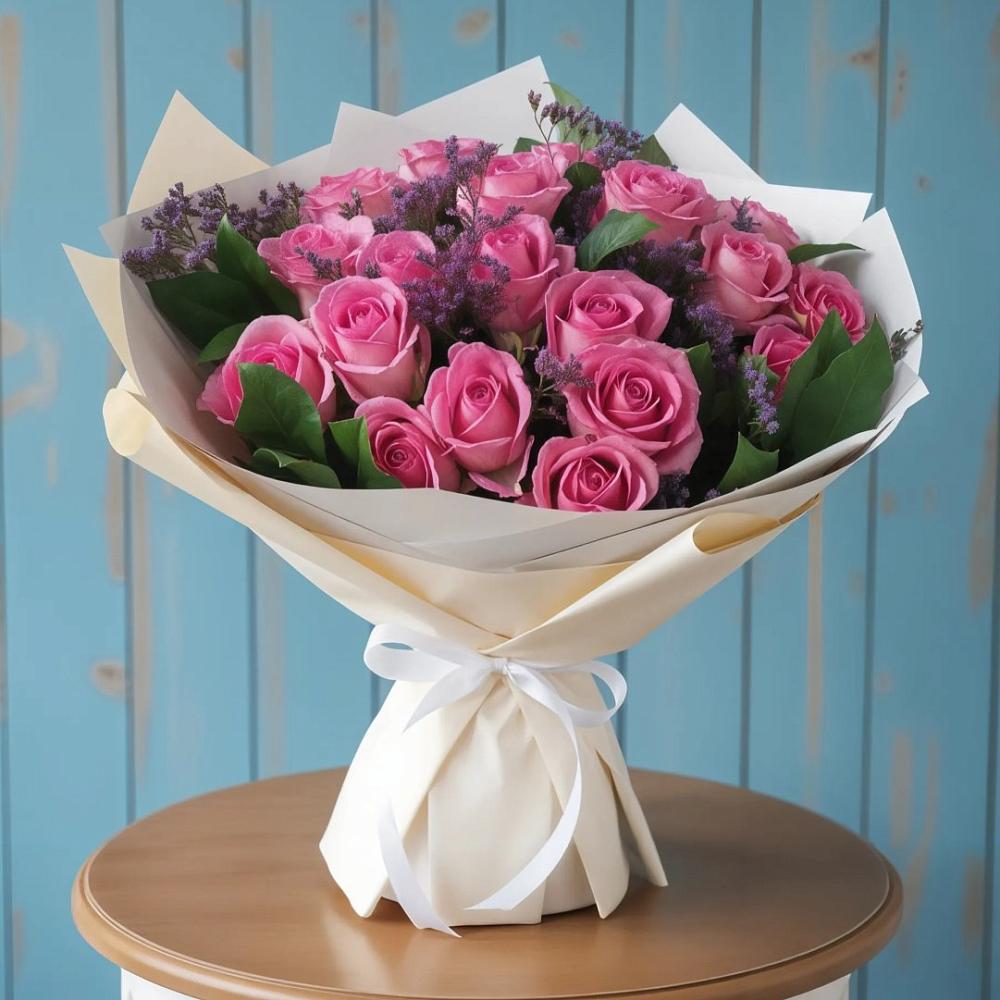 Букет цветов из: Розы в Лодейном Поле