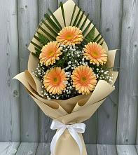 Букет цветов из:  Герберы в Лодейном Поле