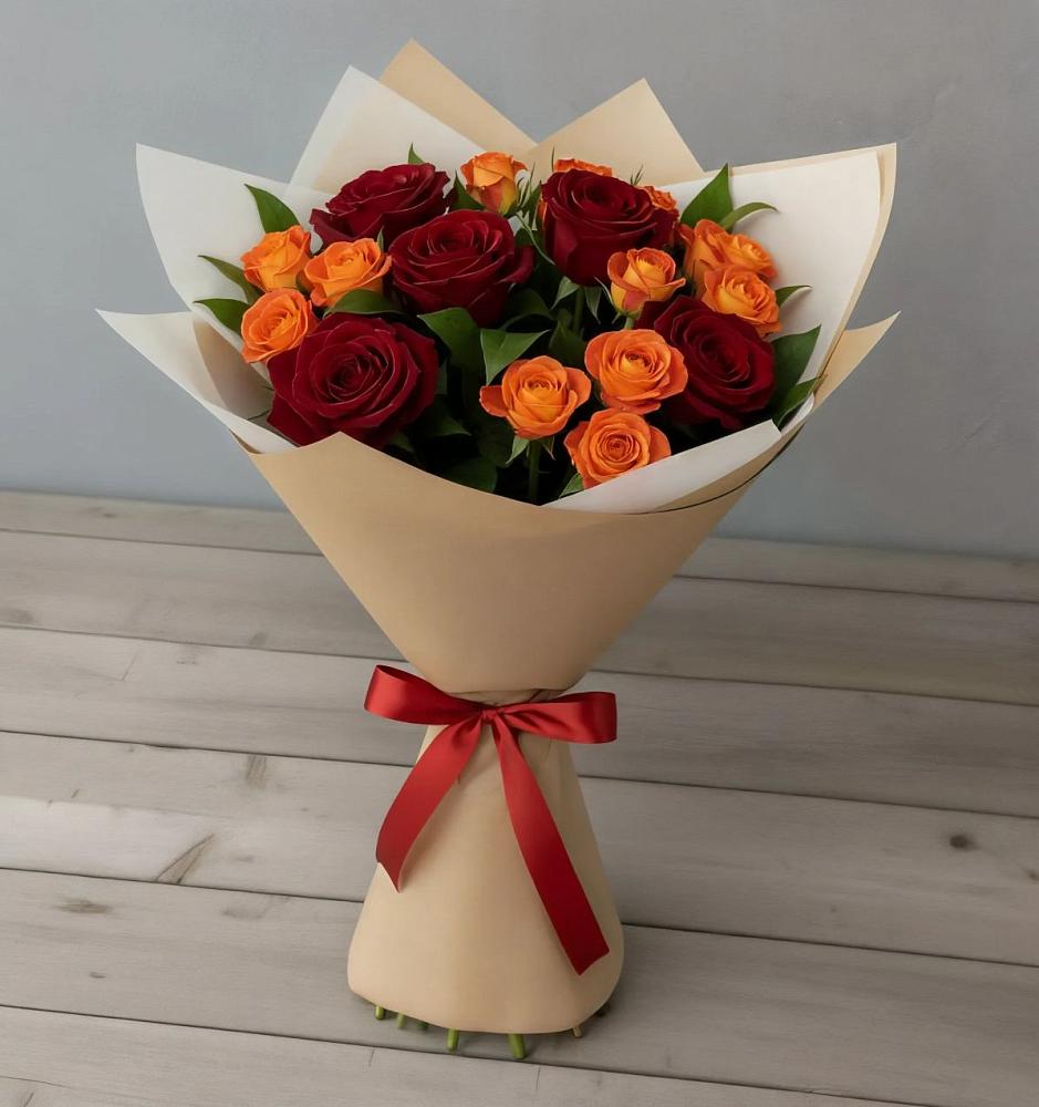 Букет Любовь и восторг в Лодейном Поле