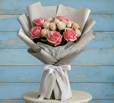 Букет цветов из:  Розы в Лодейном Поле